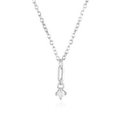 Stříbrný minimalistický náhrdelník 8648