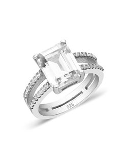OLIVIE Stříbrný luxusní prsten 7226 
