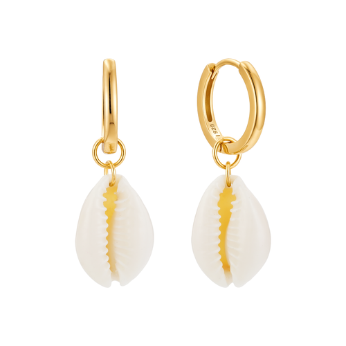 Stříbrné náušnice MUŠLE 9945