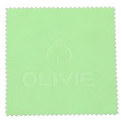 OLIVIE Zelená čisticí utěrka - hadřík na stříbro 713