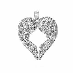 OLIVIE ANDĚLSKÉ SRDCE stříbrný náhrdelník 413