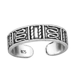OLIVIE Stříbrný prsten NA NOHU 400