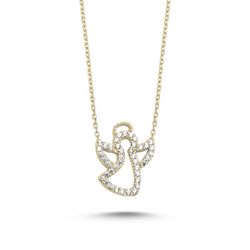 Stříbrný náhrdelník ANDĚL GOLD 770
