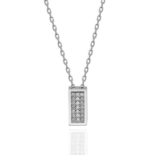 OLIVIE Stříbrný náhrdelník se Swarovski krystaly 232