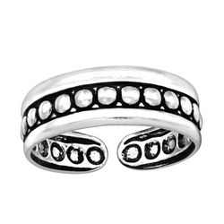 OLIVIE Stříbrný prsten NA NOHU 543