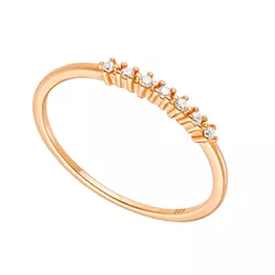 Stříbrný něžný prstýnek ROSE 8859 