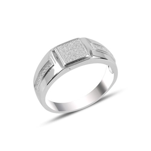 OLIVIE Pánský stříbrný prsten HUGO 3726 