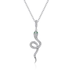 OLIVIE Stříbrný náhrdelník HAD 445