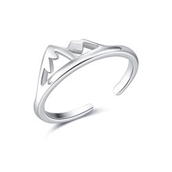 OLIVIE Stříbrný prsten MOUNTAIN 589