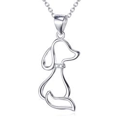 OLIVIE Stříbrný náhrdelník PES 421