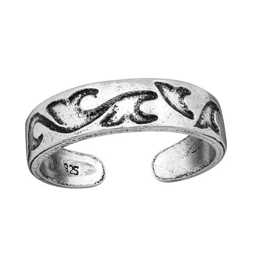 OLIVIE Stříbrný prsten NA NOHU 400