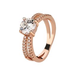 OLIVIE Stříbrný prsten ROSE 4226 
