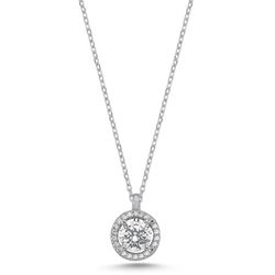 Stříbrný náhrdelník ZIRKON 769