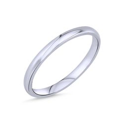 OLIVIE Úzký snubní stříbrný prsten 7139 