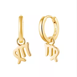 Stříbrné náušnice PANNA GOLD 9592
