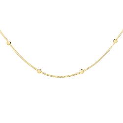 OLIVIE CHOKER kuličkový stříbrný řetízek MARRY GOLD 525