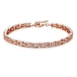 Stříbrný náramek EXCLUSIVE ROSE 848