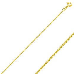 OLIVIE Stříbrný řetízek GOLD 438