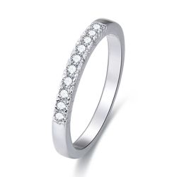 OLIVIE Stříbrný prsten CAROLINA 4864 